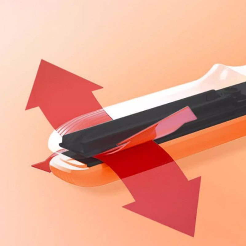 Gadgetcab Curling Iron, Gadgetcab Mini Curling Iron, Gadget Cab Mini Hair Curler, 2-In-1 Mini Curling Wand & Flat Iron Hair Straightener, Portable Ceramic Curling Iron for Short Hair (Purple) - Pink image number 6