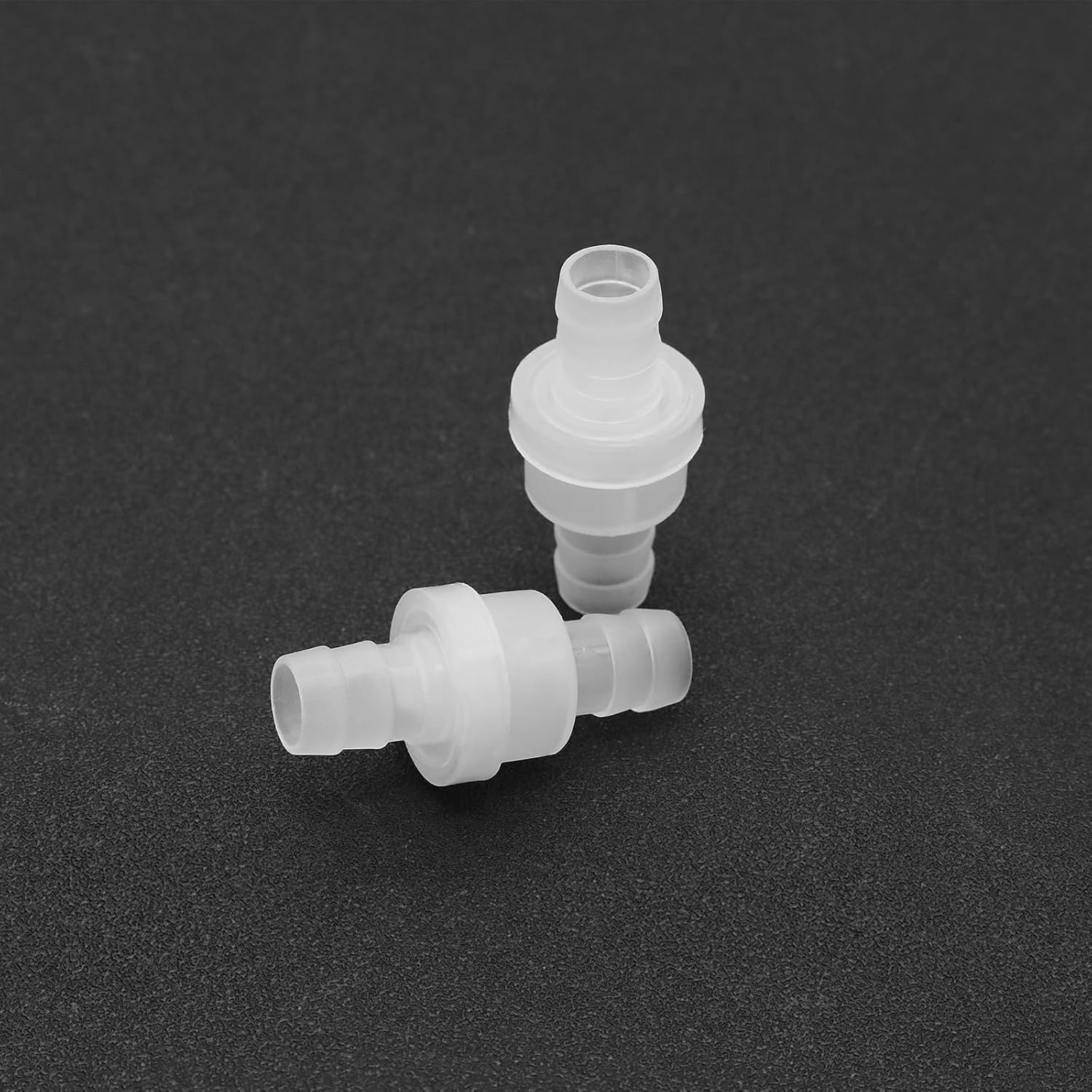 LT Easiyl Pack of 5 Check Valve Hose Barb One Way Inline Check Valve Plastic Check Valve Non Return Check Valve for Fuel Gas Liquid Air, 3/8 Inch(10Mm) image number 1