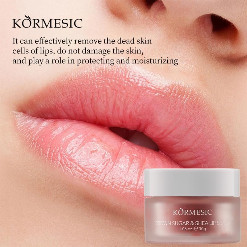 Lip Scrub with Coconut and Caffeine, Exfoliating and Plumping Treatment - 30G image number 5