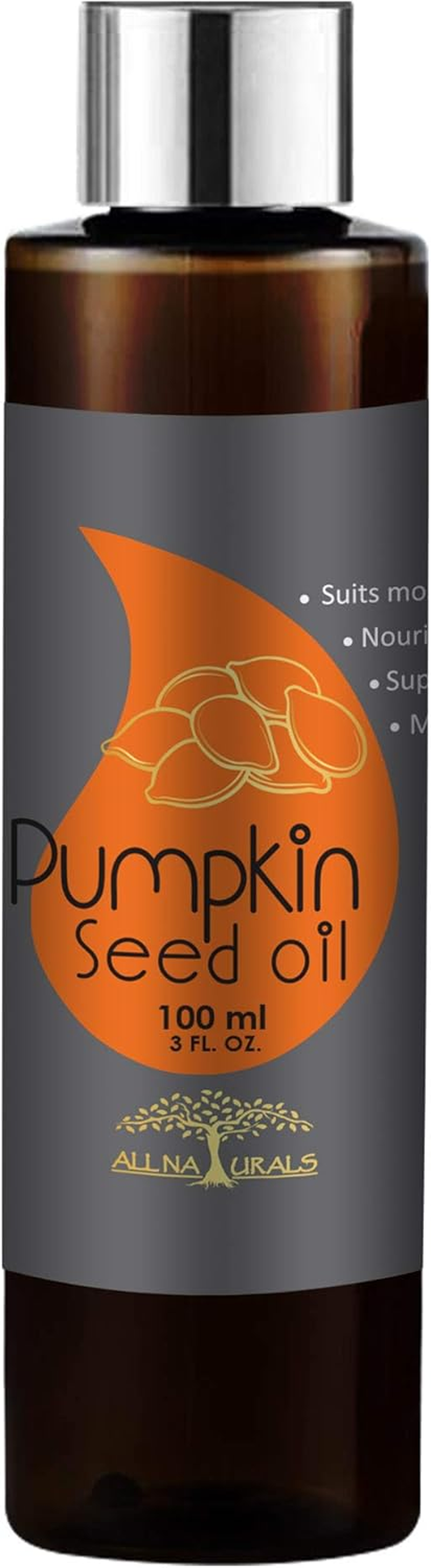 All Naturals 100% Pure Hair Growth Combo of Peppermint Essential Oil (Up, India) 15Ml and Pumpkin Seed Oil 100Ml for Hair Care and Hair Growth image number 6