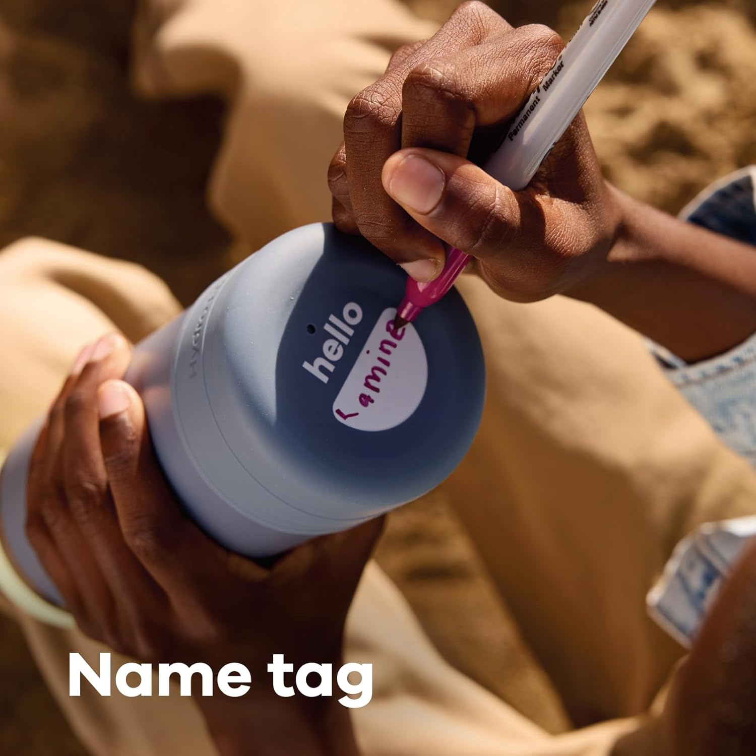 Hydro Flask 12 Oz Kids Wide Mouth Straw Cap and Boot Anemone image number 3