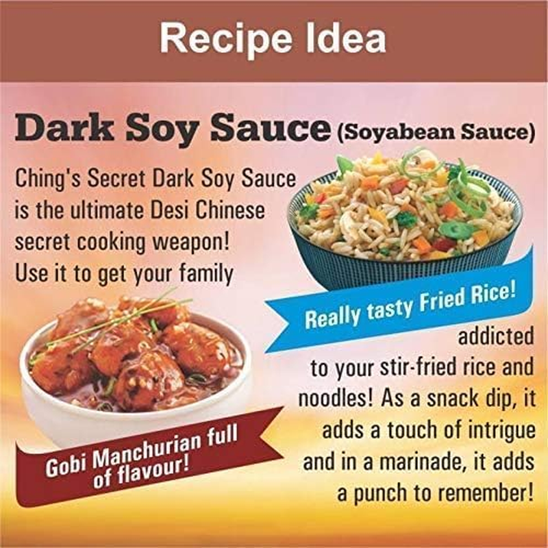 Chings Dark Soy Sauce, 210 G image number 3