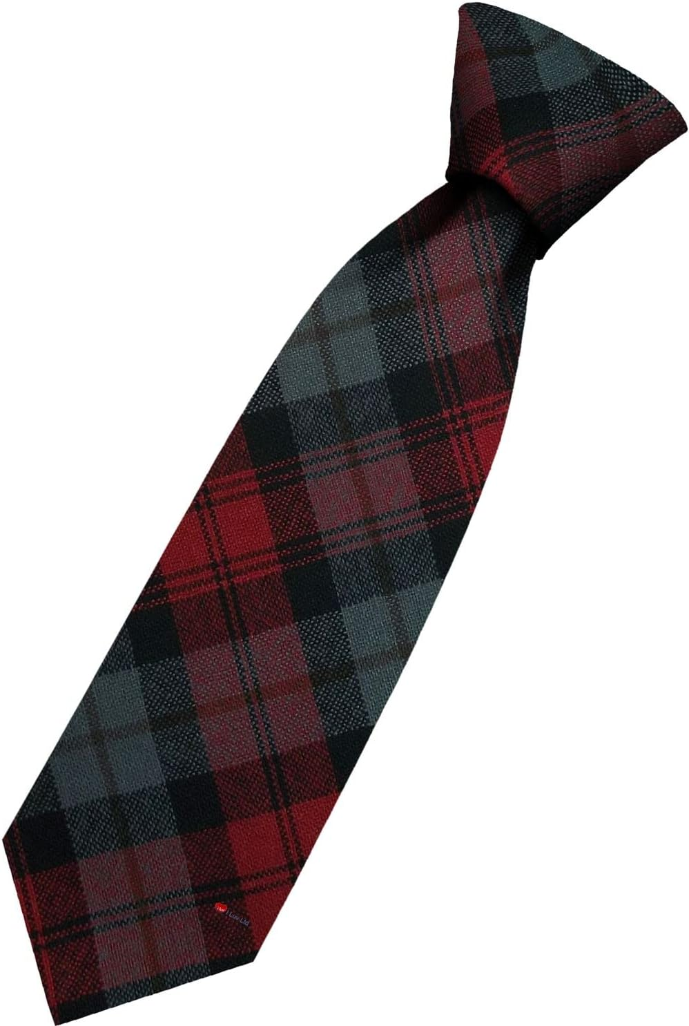 Mens All Wool Tie Woven and Made in Scotland in Maclachlan Weathered Tartan image number 2