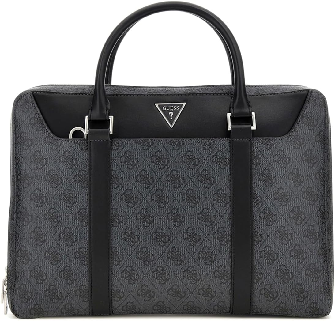 GUESS Men'S Needle SMRT Top Zp Crossbody Files, 4X38X27