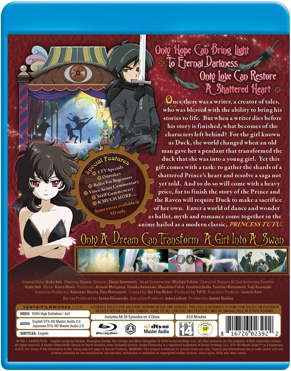 Princess Tutu: Complete Collection [Blu-Ray] image number 2