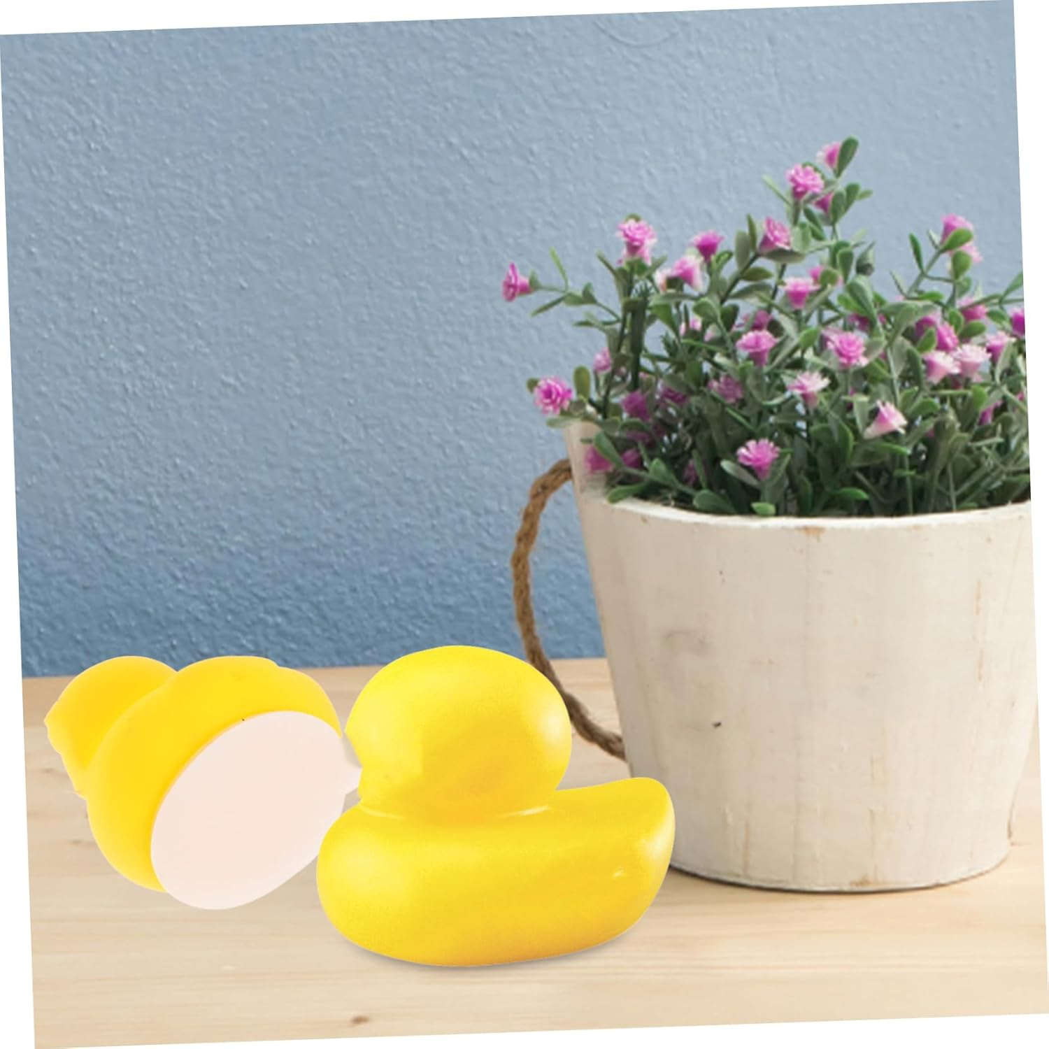 TEHAUX 24Pcs Little Yellow Base Film Double-Sided Adhesive Self Adhesive Double-Sided round Stickers for Car Home Office image number 1