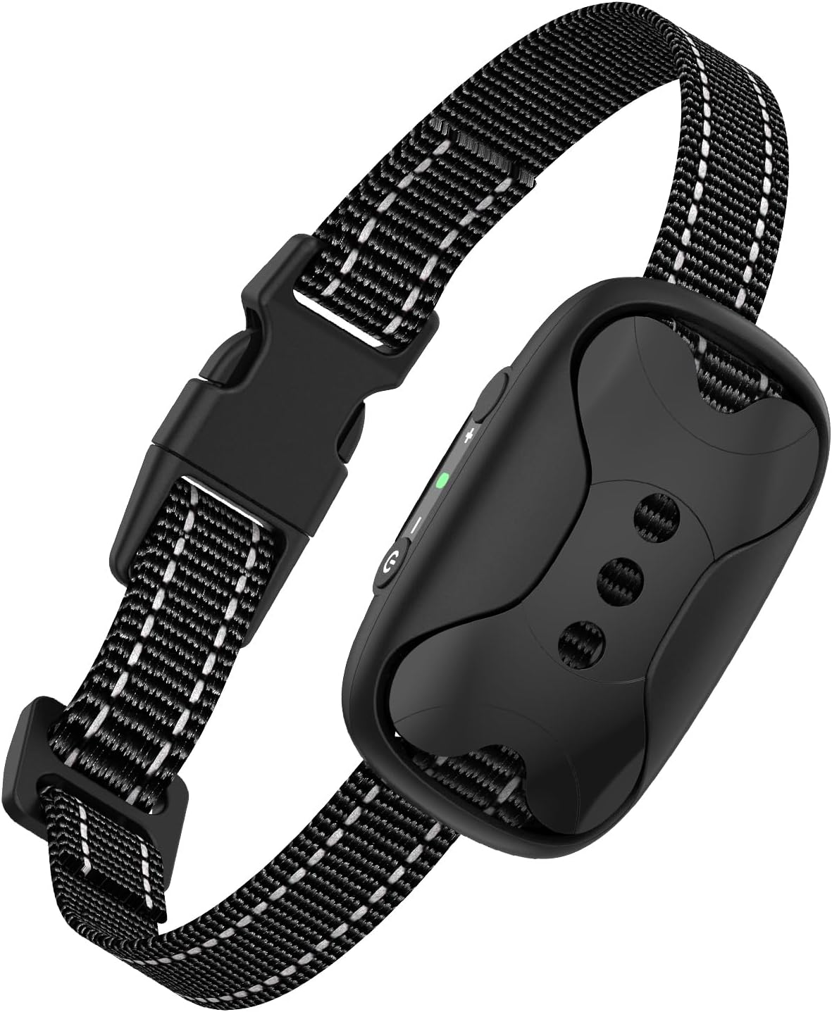 Dog Bark Collar - Rechargeable Smart anti Barking Collar for Dogs - Waterproof No Shock Bark Collar for Small/Medium/Large Dogs - anti Bark Collar for Dogs with 5 Sensitivity Levels (Black) image number 5