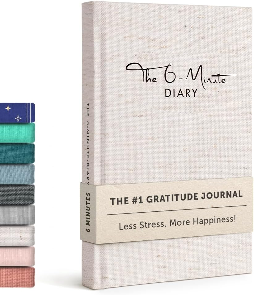 6-Minute Diary &ndash; 3-Million-User Gratitude Journal for Women with Prompts &ndash; Guided Self Care Journal Based on Positive Psychology &ndash; Daily Manifestation Journal for Self-Love & Mindfulness
