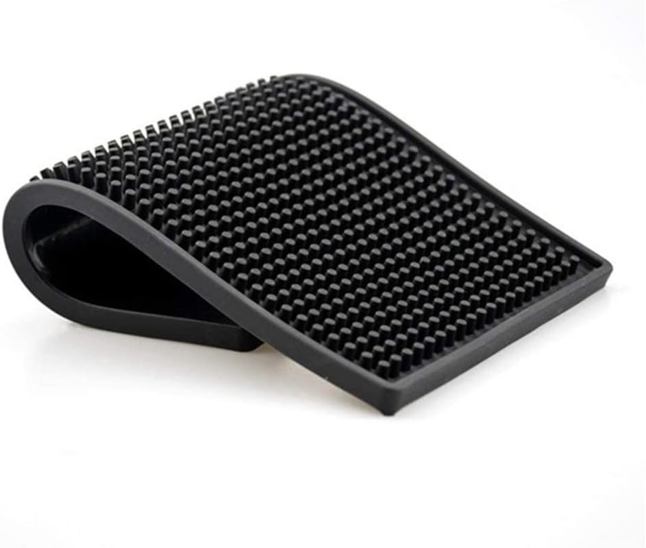 Gtcwincn,Bar Mat, 12'' X 6'', Quality Rubber Bar Service Mat, Black Coffee Bar Mats, Spill Mat for Counter-Top image number 3