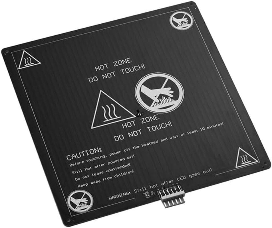 RAYWE Aluminum Heated Bed 12V Hotbed 220 * 220 * 3Mm with Wire Cable Heatbed Platform Kit for Anet A8 A6 3D Printer Parts