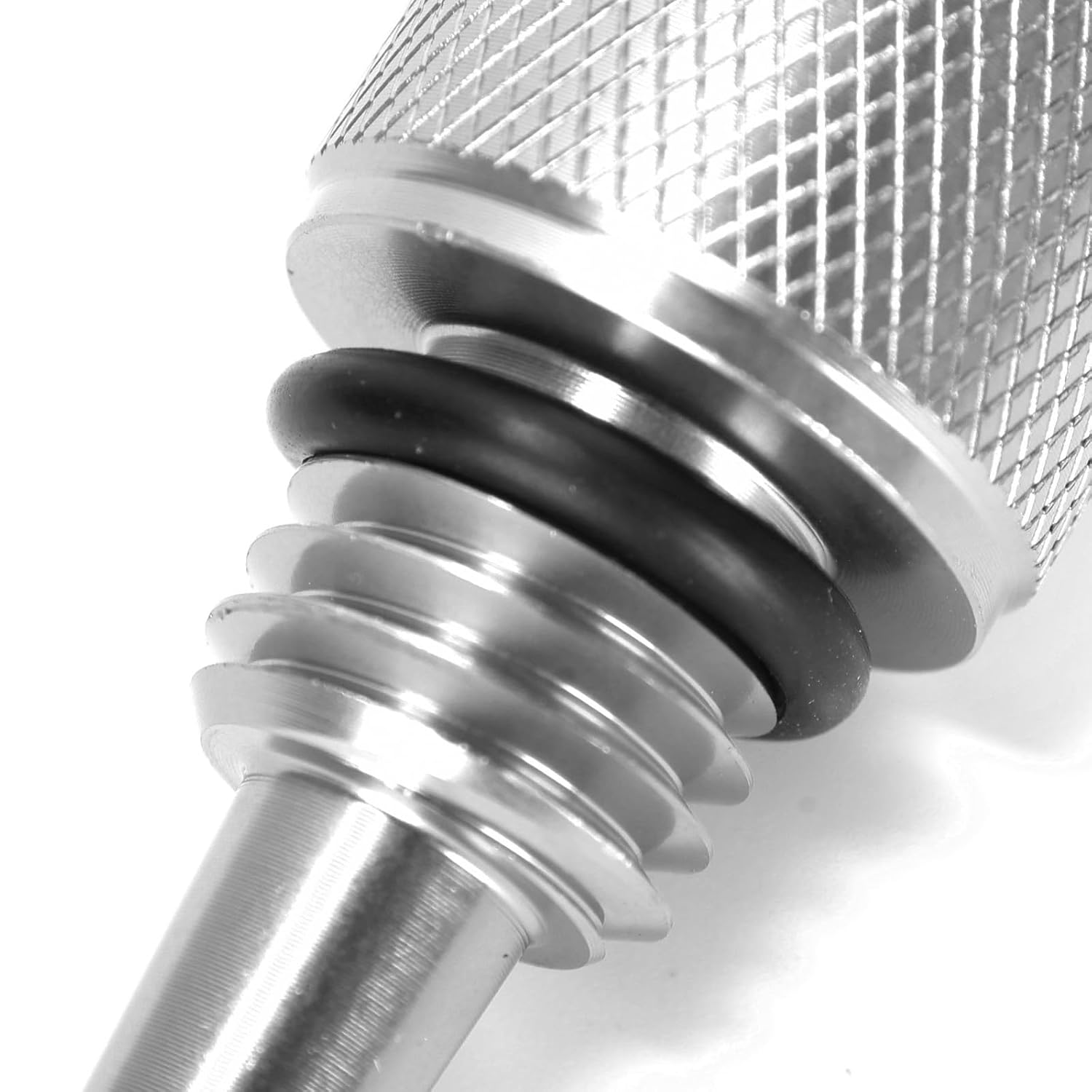 1Pcs 55201 Silver Magnetic Oil Dipstick M18-2.5 Thread with Washer Compatible with Yamaha Ef2000Is Ef1000Is,Compatible with Powerhorse 42411 - Red image number 2