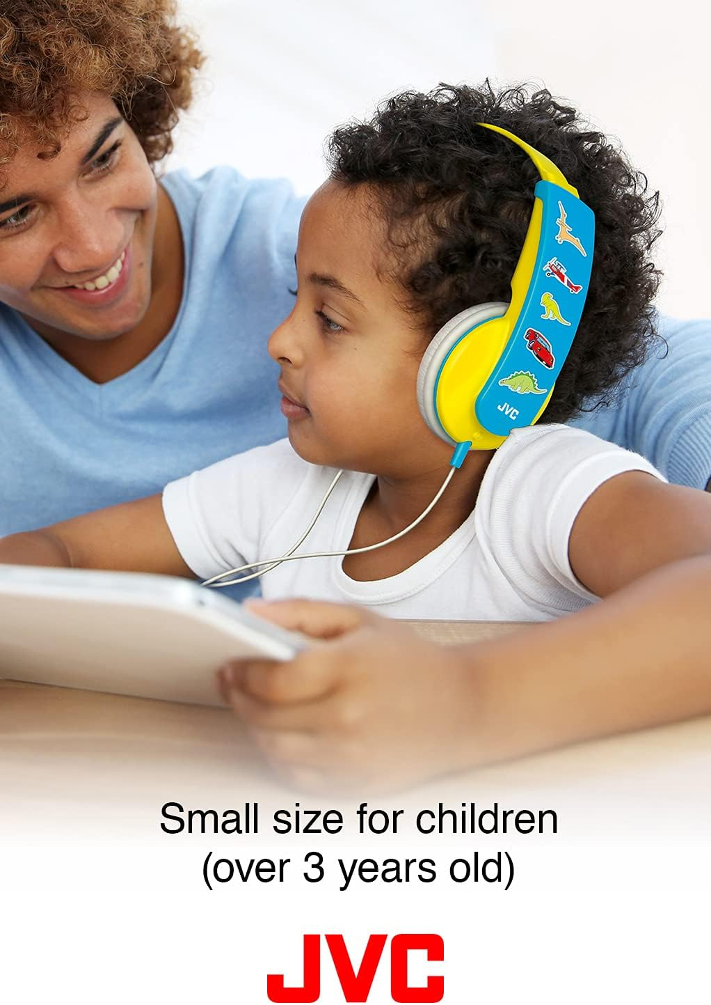 JVC HAKD5R Kids Headphones - Red - Lila-Violett image number 4