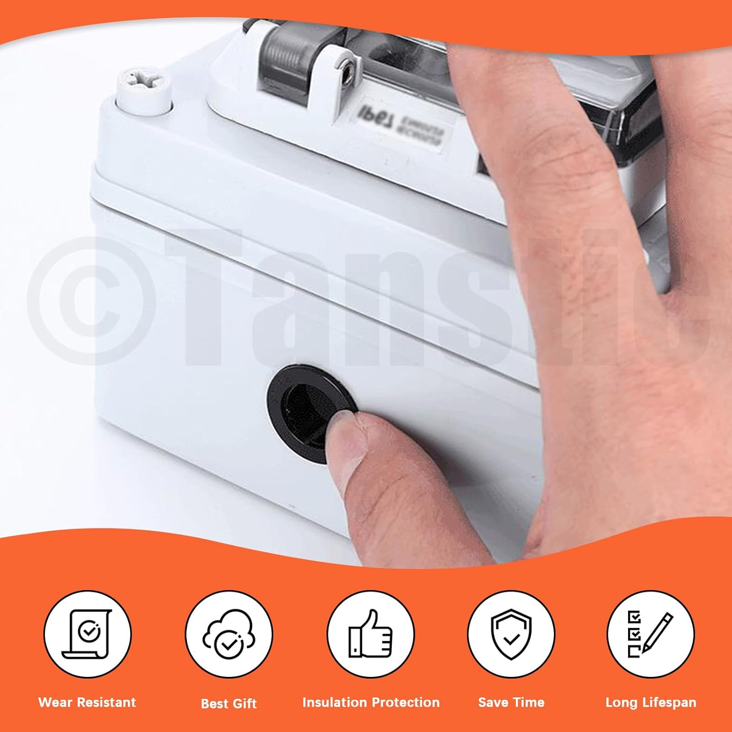 Tanstic 73Pcs 4 Sizes Cable Snap Bushing Grommets Kit, Black Nylon Snap in Cable Hose Bushing Grommet Protector, round Cable Snap Bushing Hole Plugs Locking Bushing- 1&rdquo;, 1-1/2&rdquo;, 1-3/4&rdquo;, 2&rdquo; image number 2