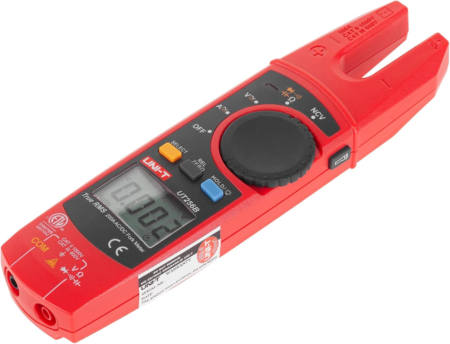 Clamp Meter Model UT256B 200A True RMS/LCD MIE0190 image number 3