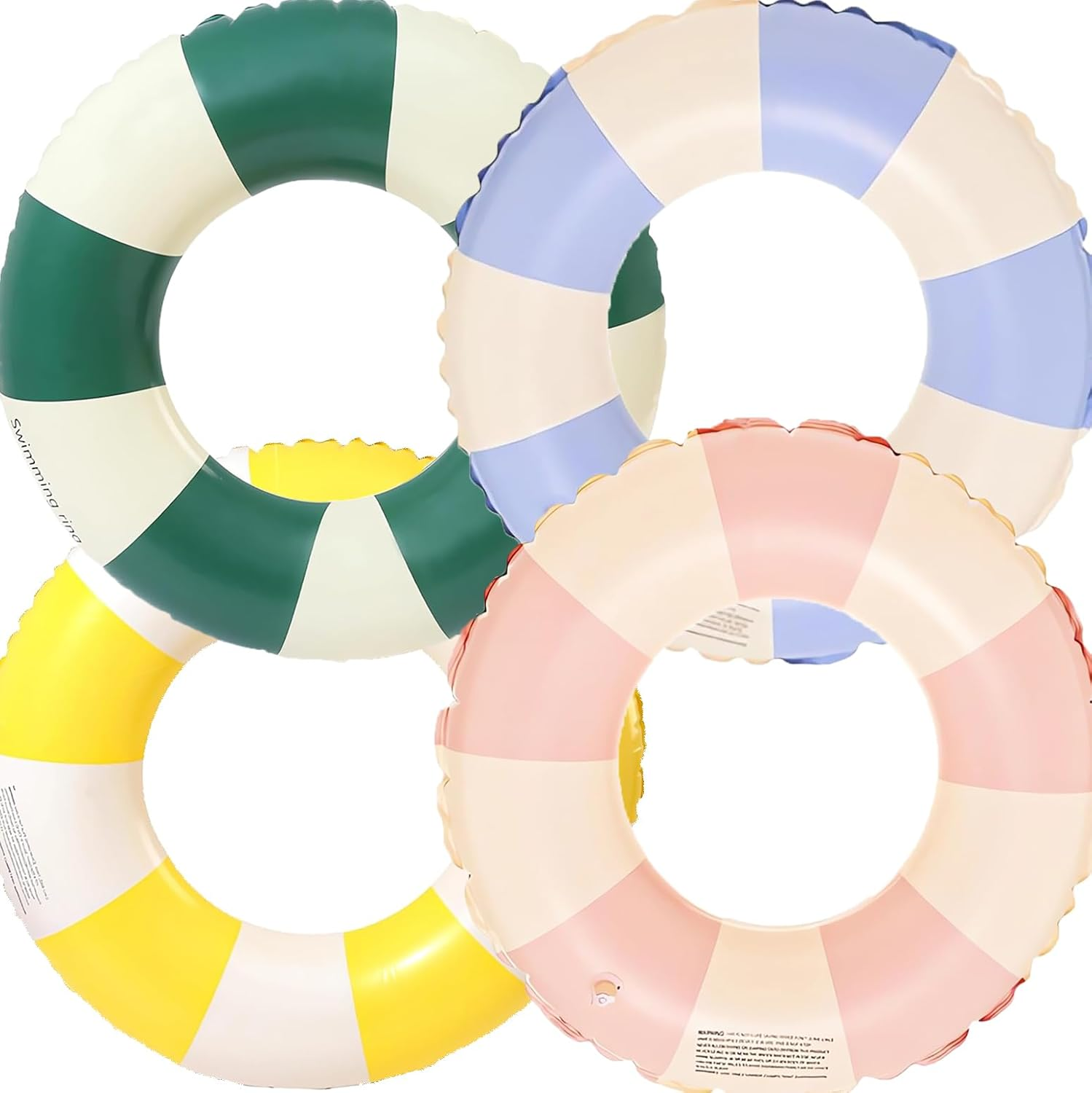 Adult Swimming Ring, Air Mattress, Inflatable Swimming Pool Float, Swimming Ring Tube for Summer Pool Party