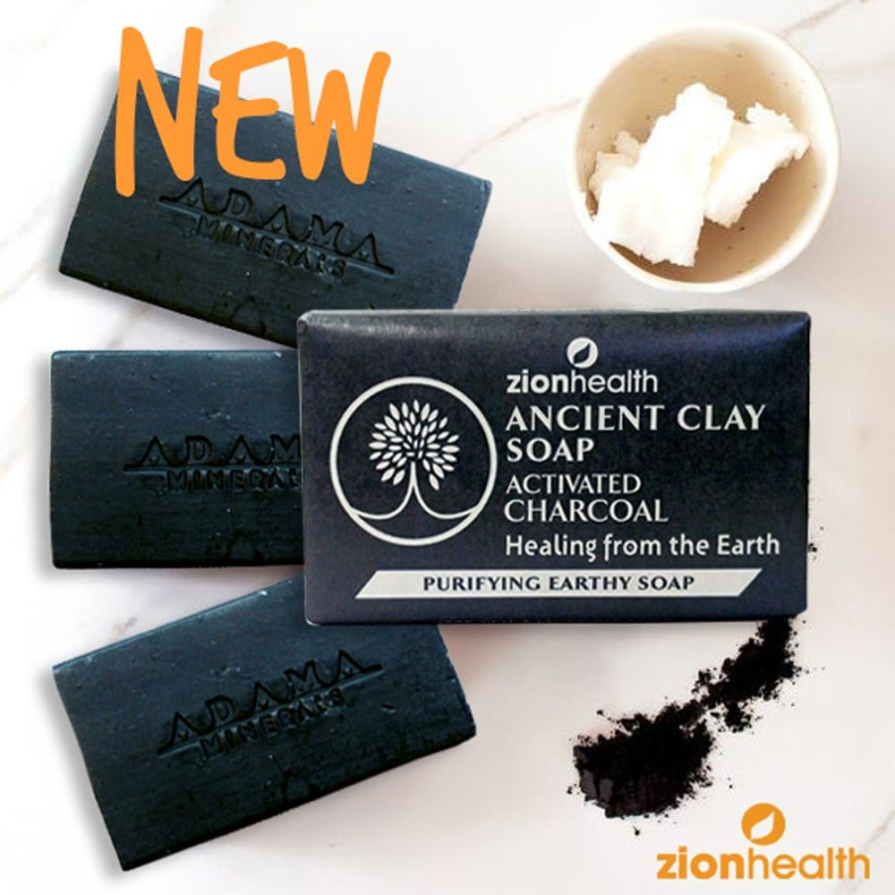 Ancient Clay Activated Charcoal Soap 180Ml