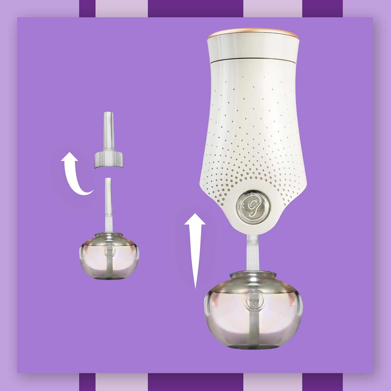 Glade Plugin Scented Oil Refill Tranquil Lavender 2X20Ml &ndash; Soothing Aroma, up to 200 Days of Fragrance image number 4