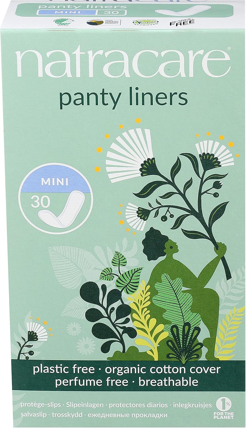 Natracare Mini Panty Liners 30 Pack, 30 Count, Pack of 30 image number 4