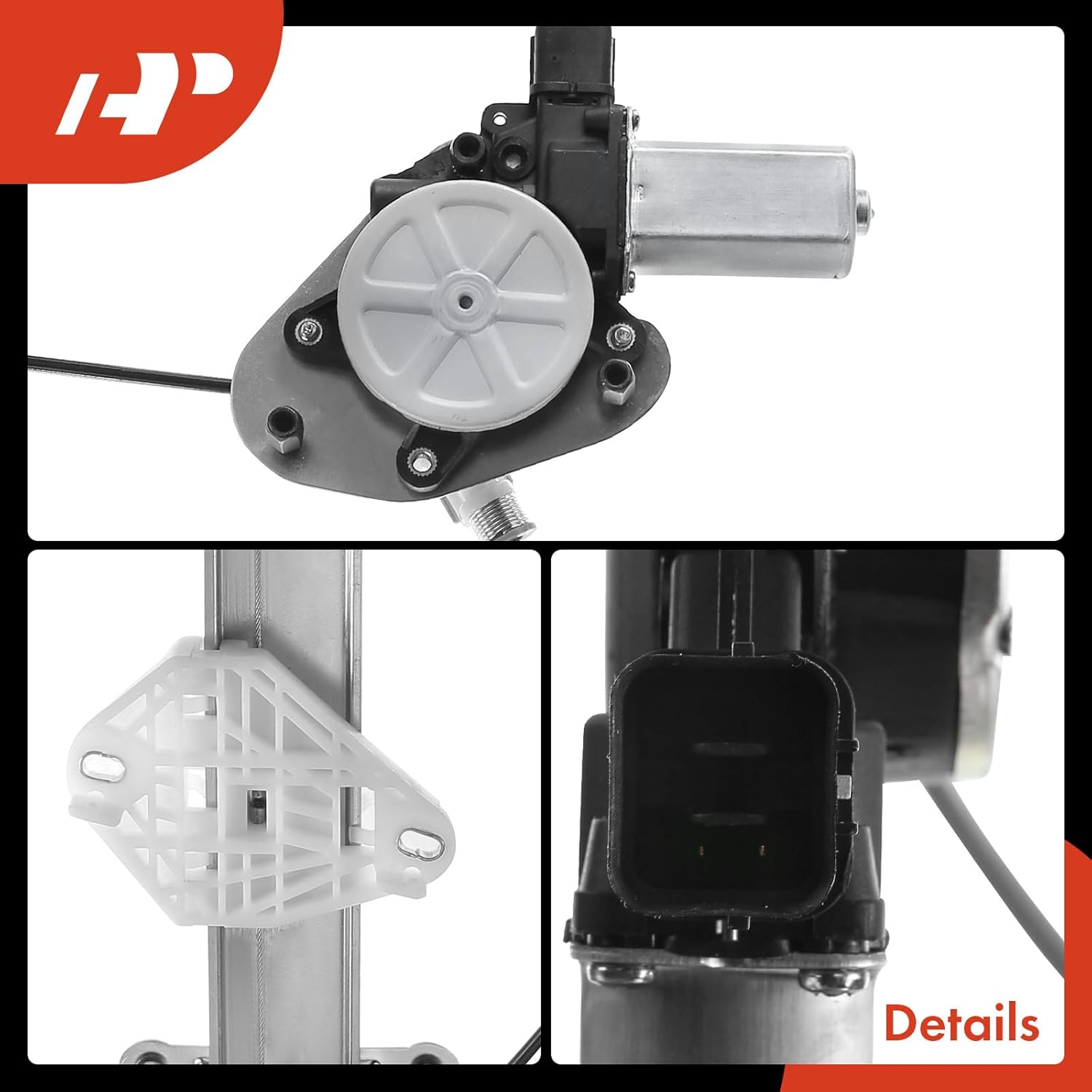 A-Premium Front Right Power Window Regulator with Motor Compatible with Subaru Forester 2009-2013 Front Right Passenger Side image number 2