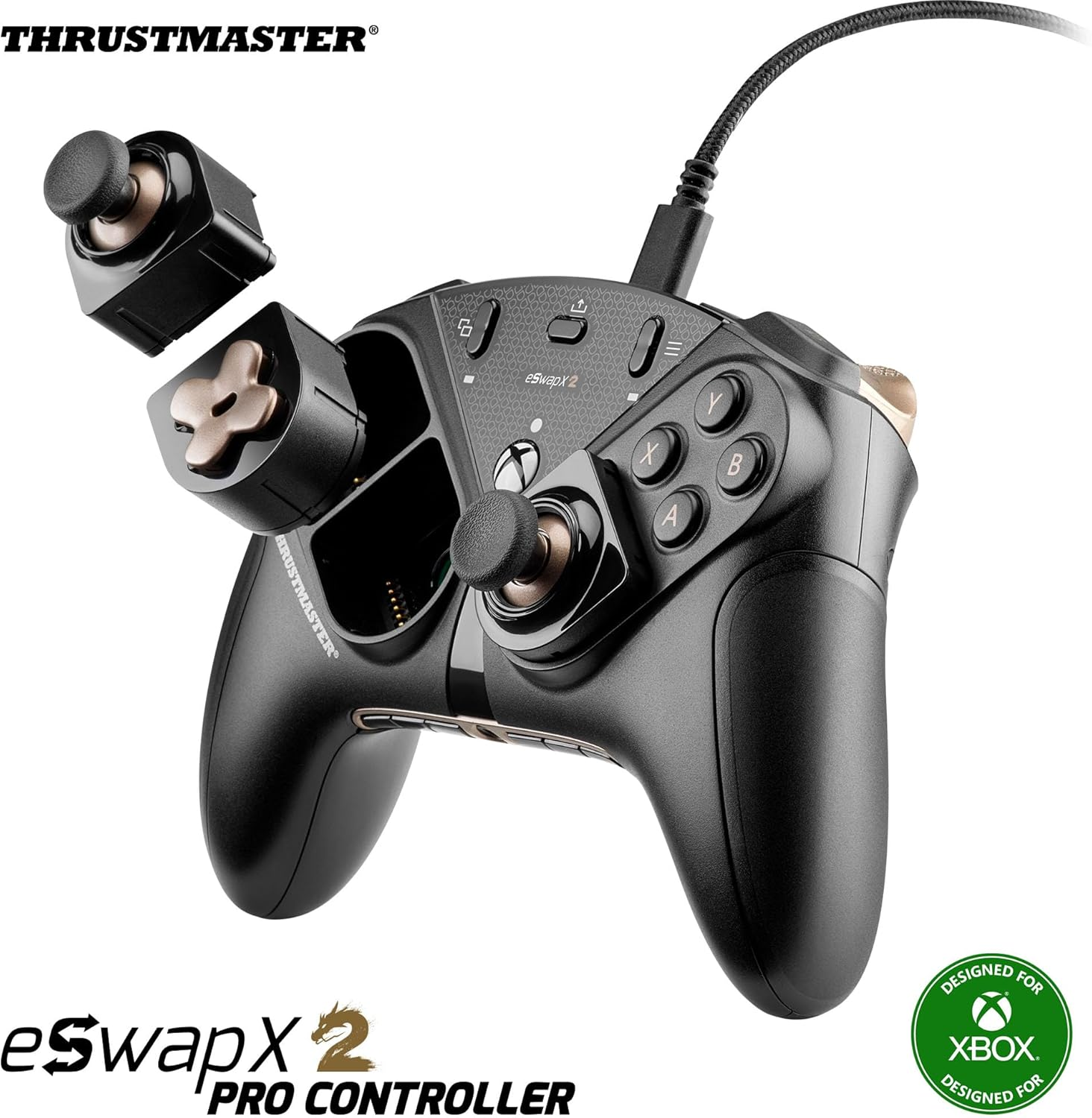 Thrustmaster ESWAP X S5 NXG Mini-Stick Module, Replacement Next-Generation (NXG) Mini-Stick for ESWAP X Controller image number 5