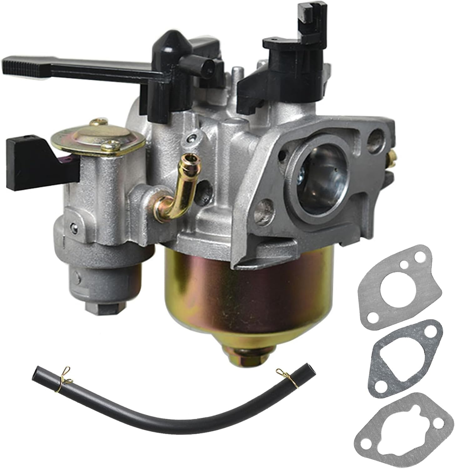 New Carburetor for Honda GX160 GX200 5.5HP 6.5HP 16100-ZH8-W61 W/Choke Lever Carb image number 3