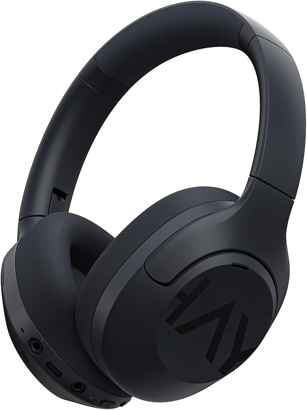 Haylou HL-S30WH Wireless Noise Cancelling Headphone, S30 (Maximum - 43 Db), Powerful Neukan, Bluetooth 5.4, High Resolution, 360 Spatial Audio, up to 80 Hours of Playback, Microphone Included, 2