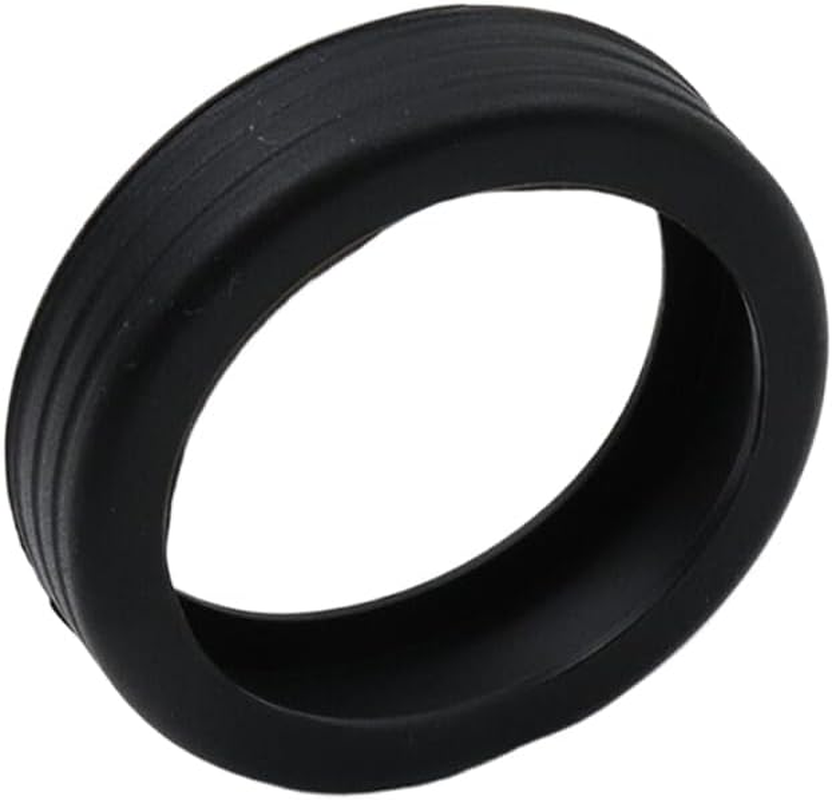 HEVSTIL 8PCS Luggage Wheel Covers, Luggage Wheel Silent Protector Covers, Silicone Suitcase Wheel Cover,Wheel All-Inclusive Silicone Protective Covers for Most 8-Spinner Wheels Luggage Sets,Black image number 1