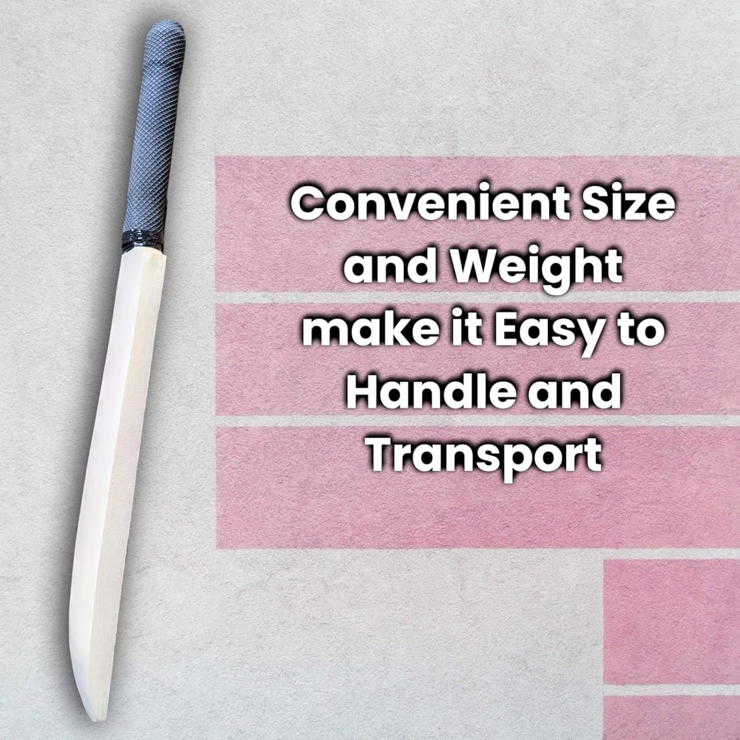 Mini Autograph Cricket Bat Natural Wood 15 Inches (Not Meant for Playing) image number 4