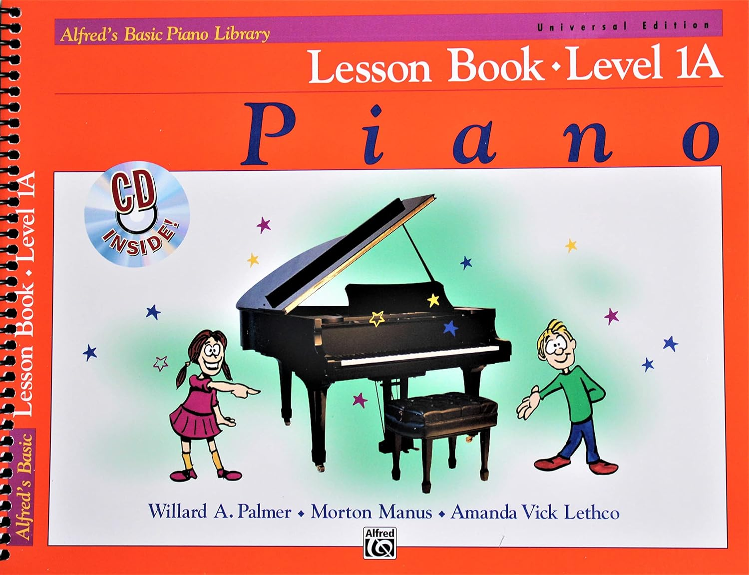 Alfred'S Basic Piano Library Lesson 1A: Book & CD: Universal Edition: 0 image number 3