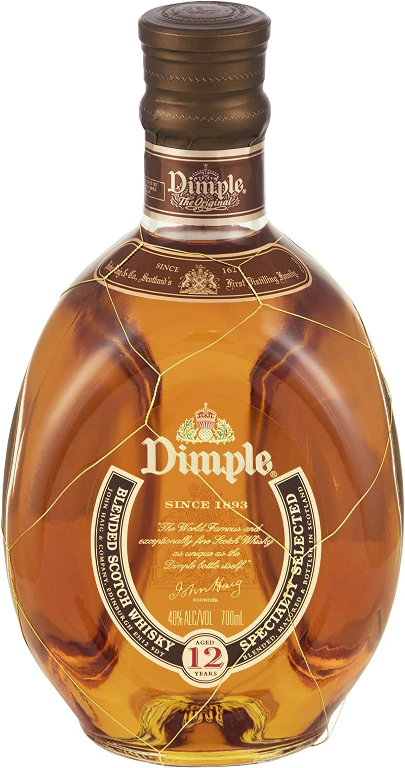 Dimple 12 Years Old Scotch Whisky 700Ml