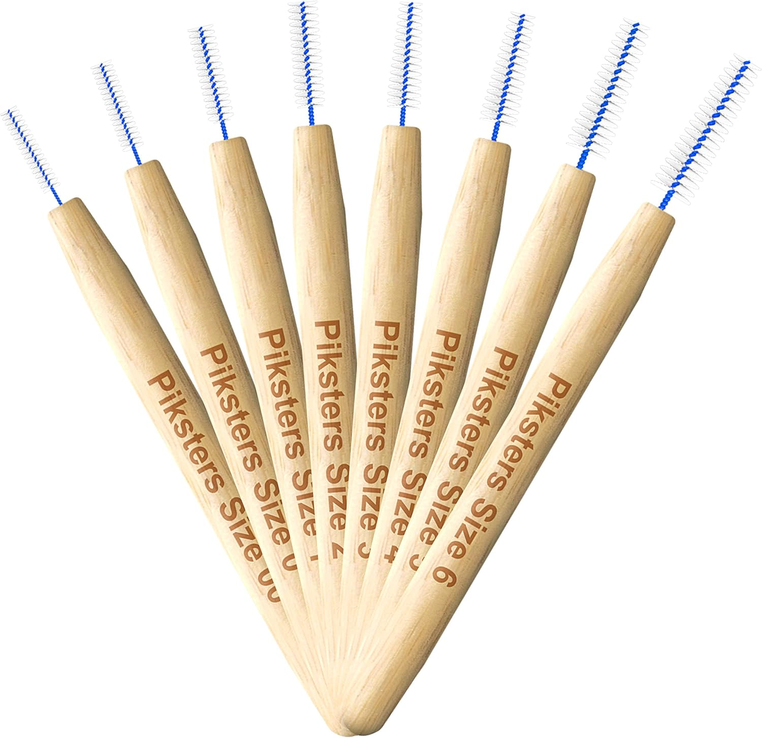 Piksters Bamboo Biodegradable and Sustainable Interdental Brush 8 Pieces Pack, Size 5 image number 7
