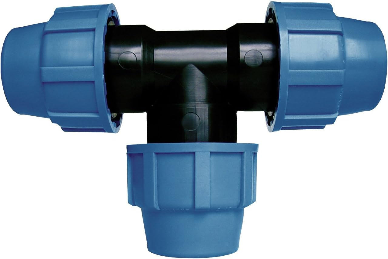 CORNAT T610655 32 X 25X 32 Mm PP PE Reducer T-Piece - Clear image number 1