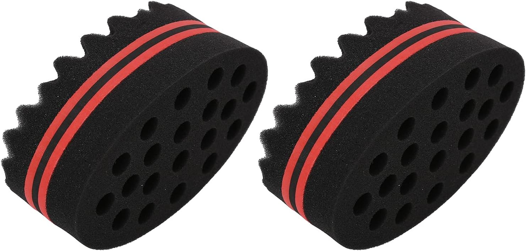 Hair Twisted Sponge, Portable Reusable 22 Hole Hair Sponge Brush for Beauty Salon for Travel for Home image number 4