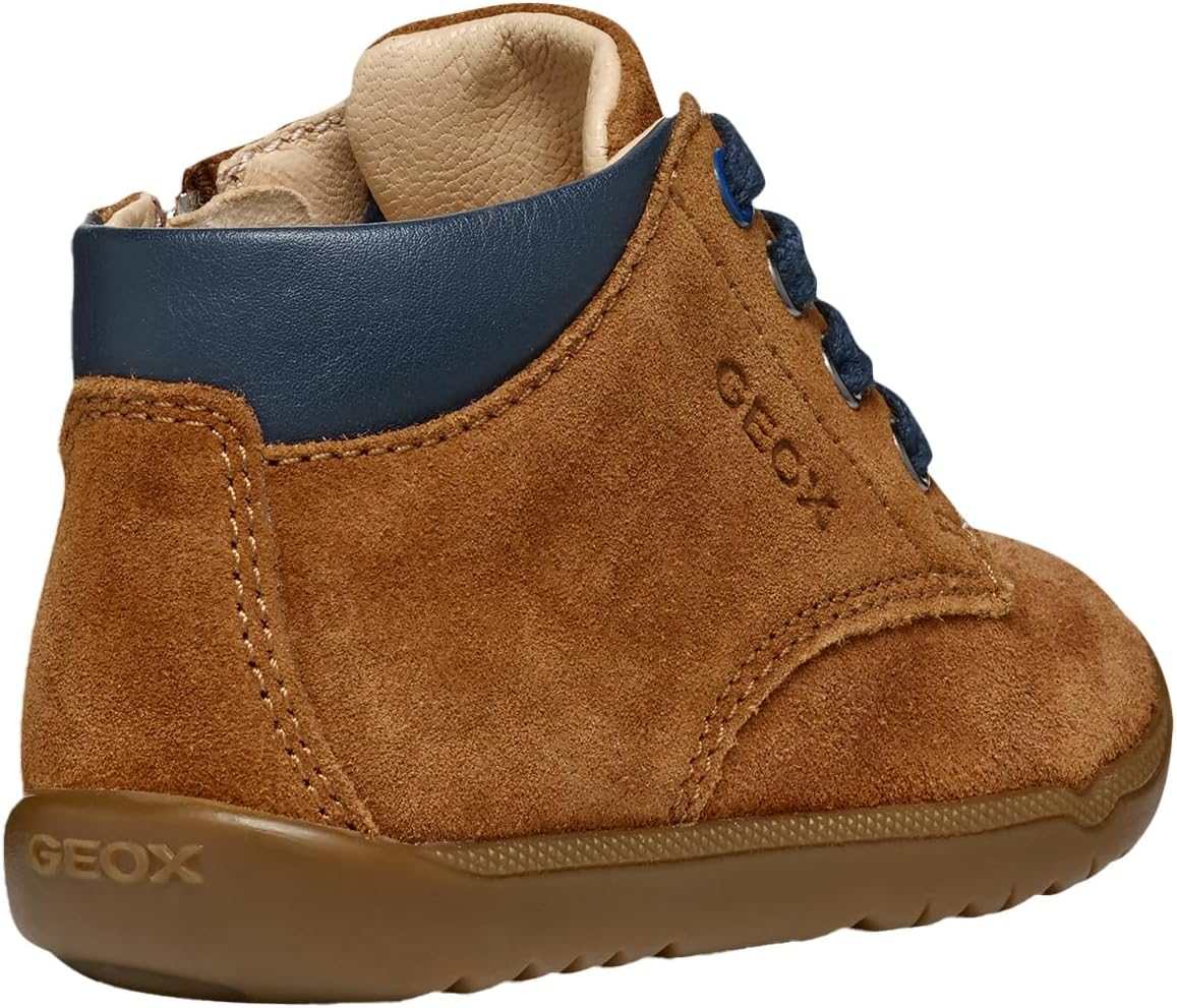 Geox Baby Boy'S B Macchia First Steps, Coffee, 6 UK Child image number 3