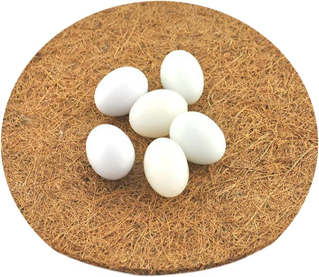 10Pcs Pigeon Nest Pads,Racing Pigeon Loft Supplies,Coconut Fiber Bird Breeding Egg Nests Bowls Mat for Finch Chicken image number 3