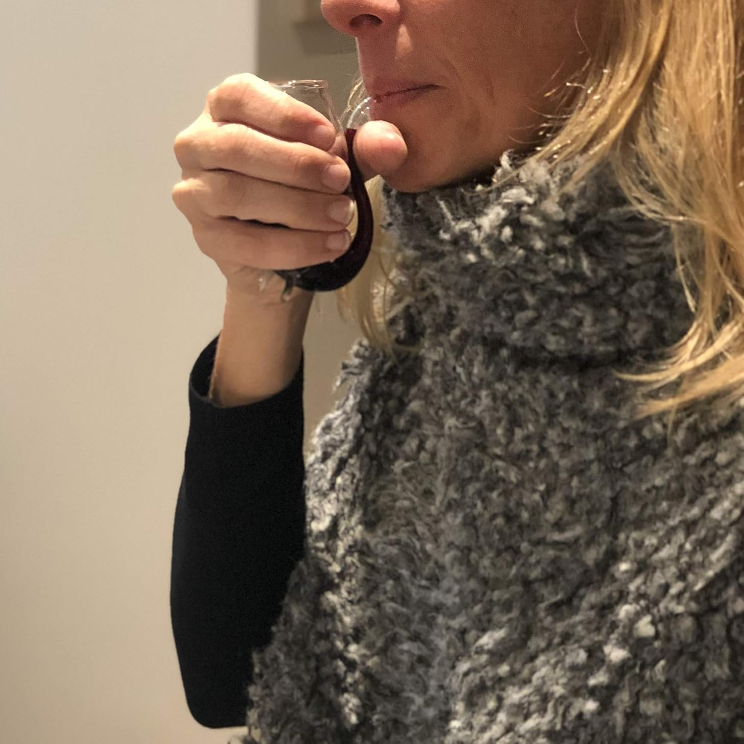 Fox Run Hand Blown Glass Port Sippers, Set of 4, 2.75 Ounces, Clear image number 5