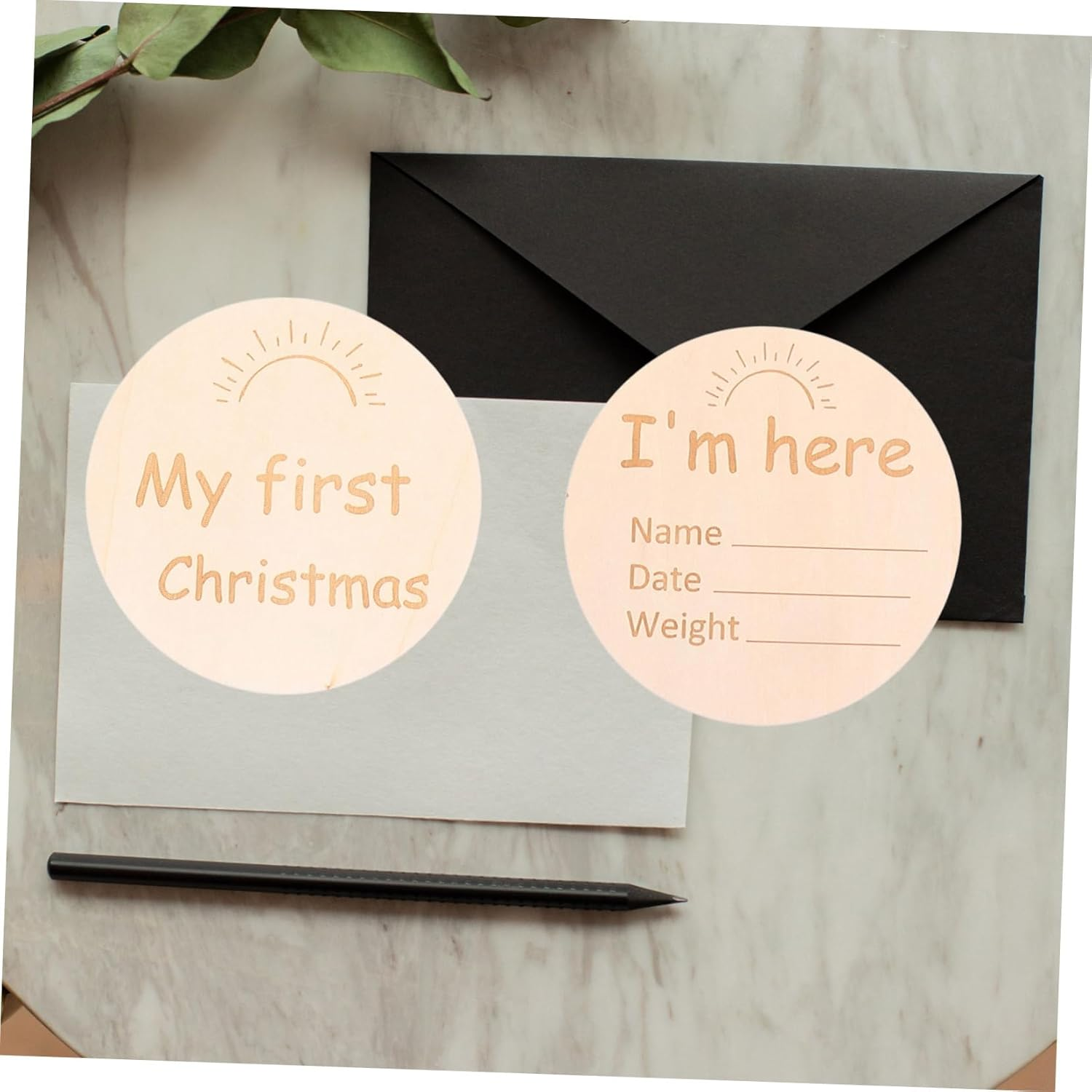 13Pcs Creative Baby Cards Birth Month Milestone Cards Dual-Sided Rainbow Growth Record for Infant Shower and Newborn Monthly Commemoration Set image number 4