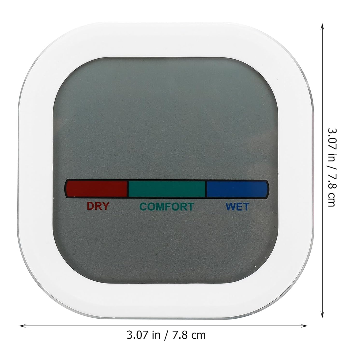Digital Thermohygrometer for Indoor Use with LCD Screen Accurate Temperature and Humidity Monitor Calendar and Clock Display Lightweight and Portable for Home Office Nursery And image number 3