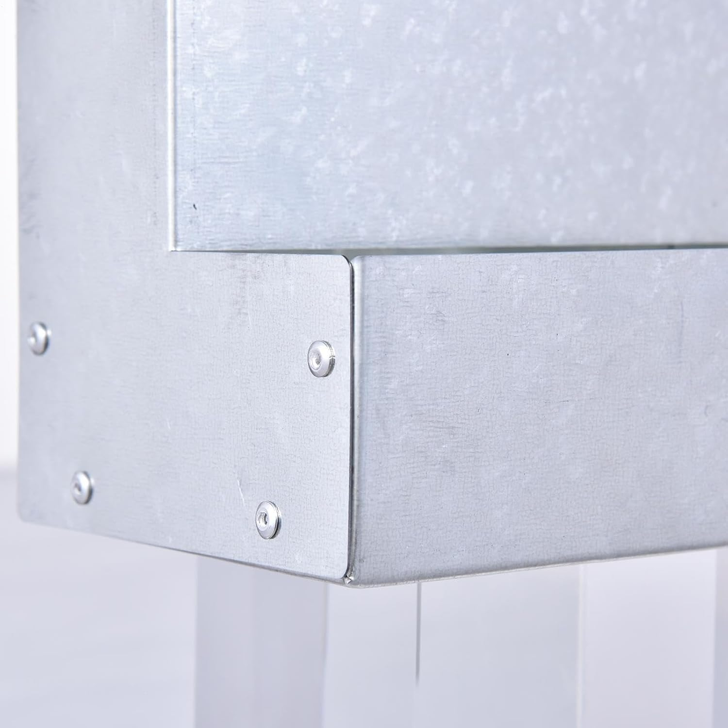 Chicken Grain Feeder - Multifunctional Grain Feeder - Portable Metal Large Grit Feeder Automatic Cooperation Accessories for Feeding Outdoor Duck Farm