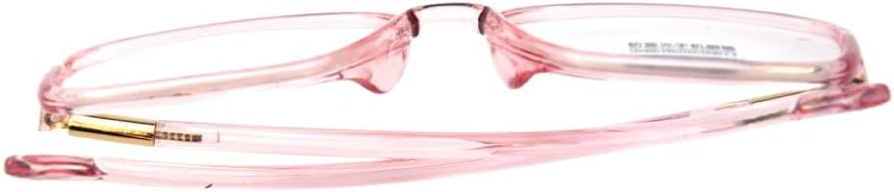 Shiratori Woman'S New Retro Blue Light Blocking Glasses Big Frame Nerd Eyeglasses Frame anti Blue Ray Computer Game Glasses Pink - Brown image number 4