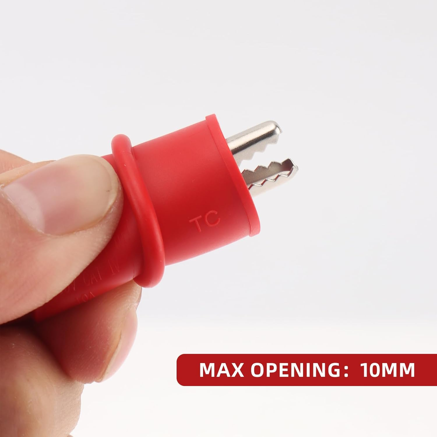 DIANN 10Pcs Alligator Clips Multimeter Alligator Clips Set 10A Insulated Alligator Clip Test Kit for Electrical Testing image number 4