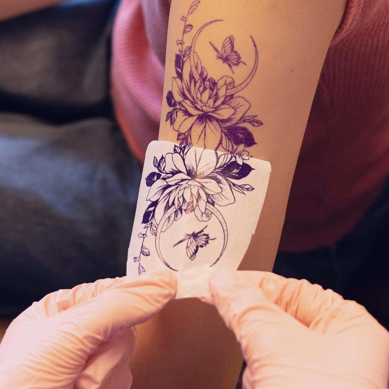 ORGSTA 100 Sheets Tattoo Stencil Paper, Tattoo Transfer Paper for Tattooing, Compatible with S008 Printer & Tattoo Supplies, A4 Size image number 4