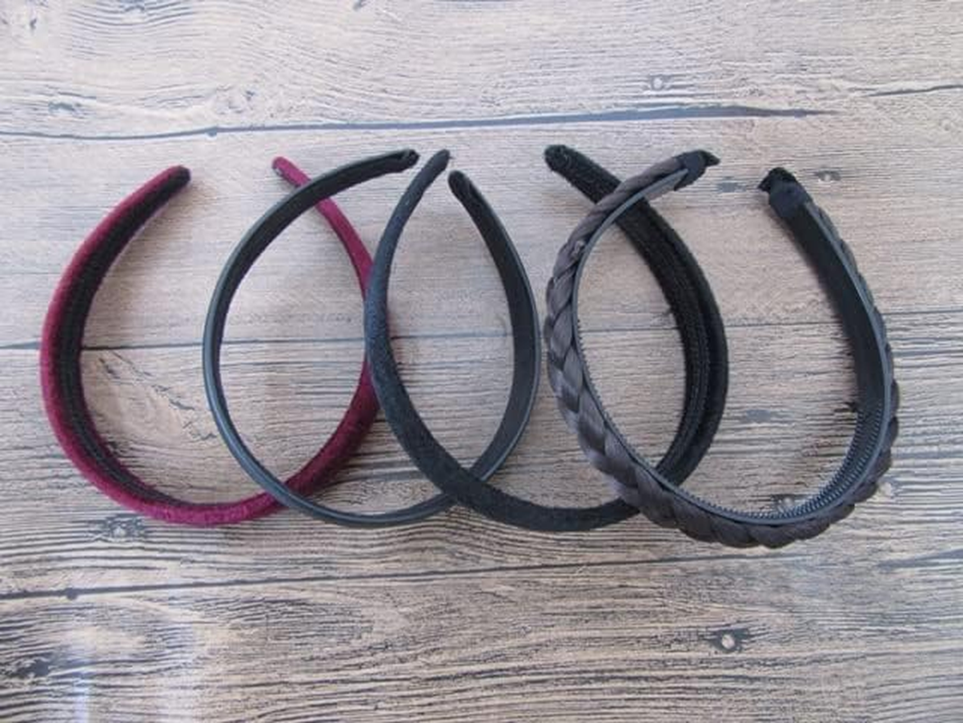 12Pcs Various Headband Hair Bands Hair Hoops Assorted image number 2