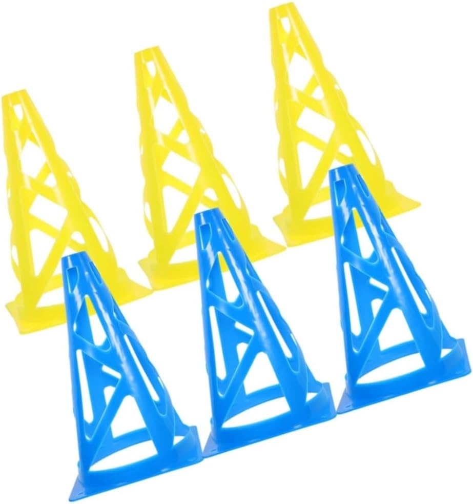 Goxfaca Training Cones Soccer Training Equipment Practice Cones Soccer Training Tool Soccer Party Favors Er Skating Markers Skates Small Cones Windproof Skating Marker Cone Pp image number 5