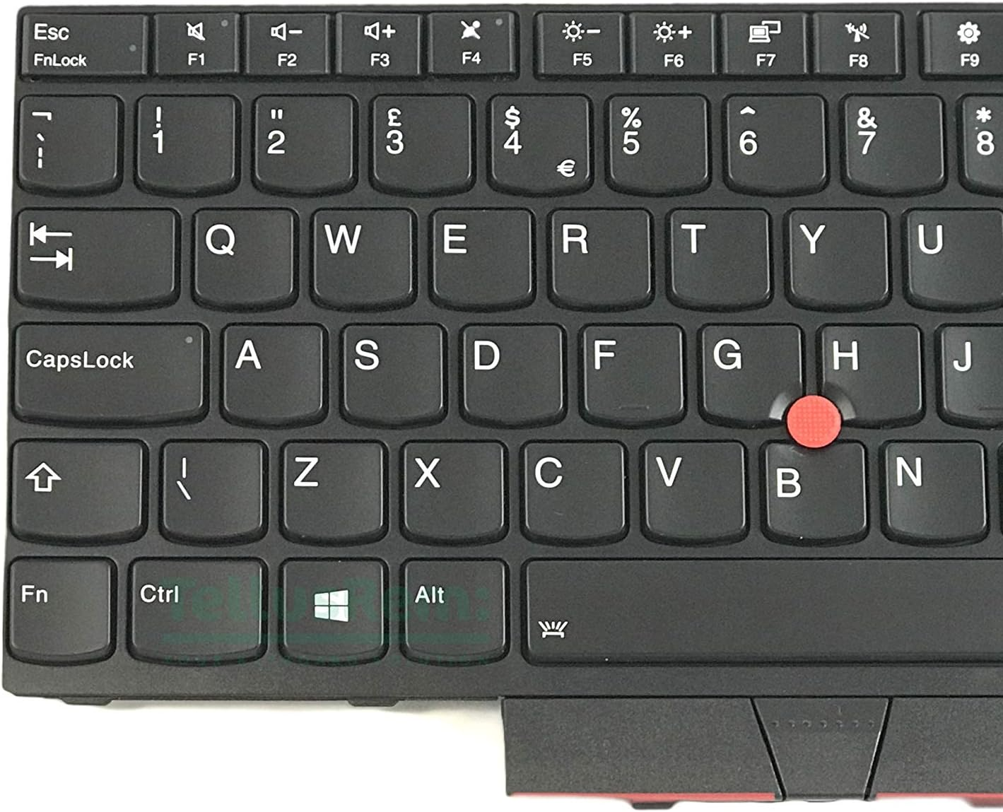 Replacement UK Backlit Keyboard for Lenovo Thinkpad T570 T580 P51S P52S image number 4
