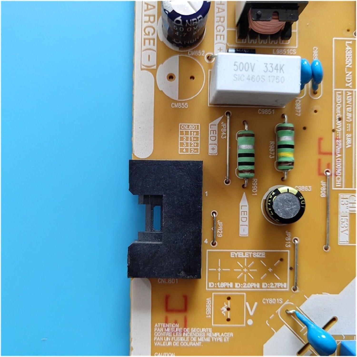 TV Power Supply Board BN44-00956B L43E6N_NDY BN44-00956 Accessories，For 43 INCH TV Repair Parts image number 3