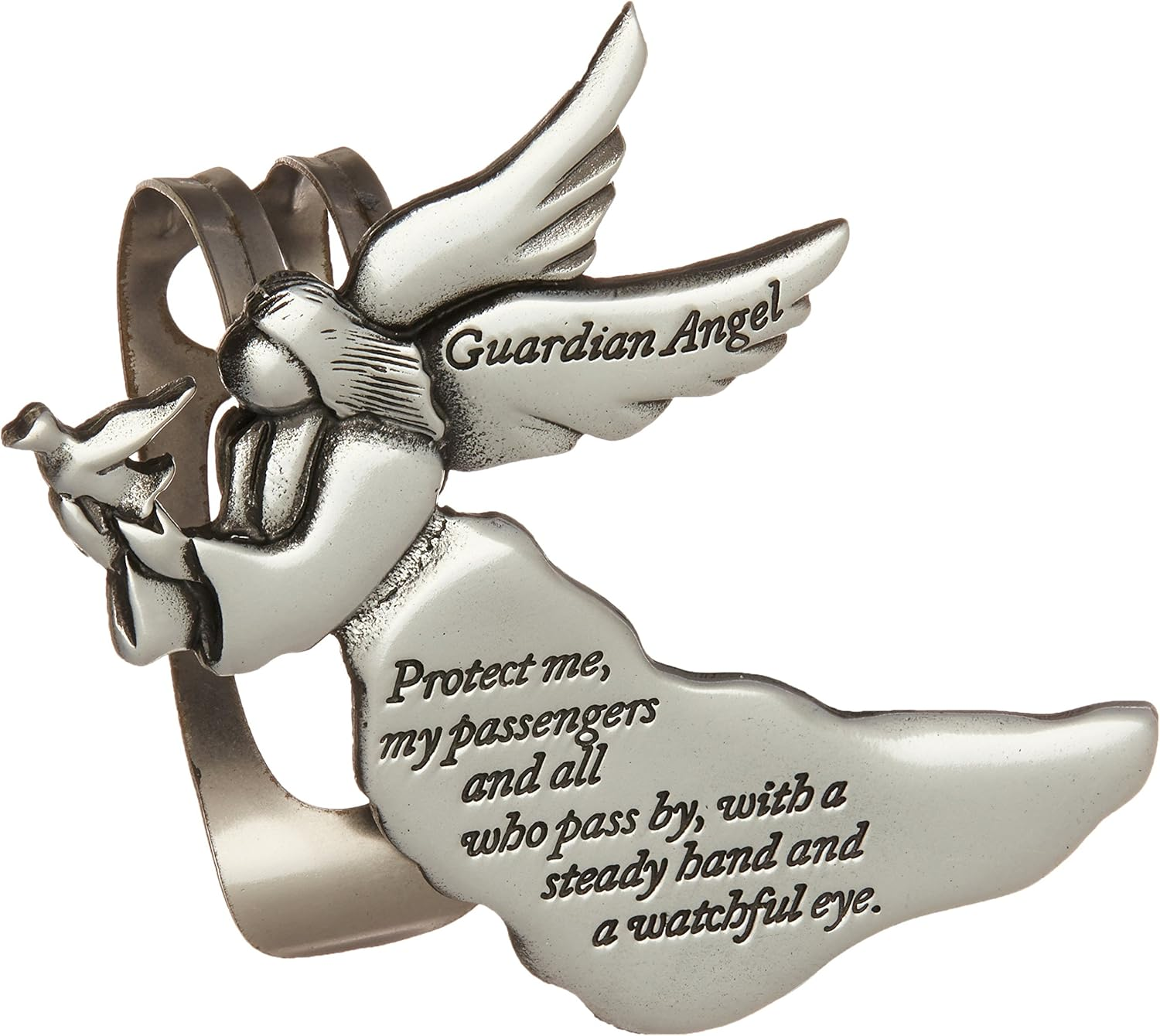 Cathedral Art (Abbey & CA Gift Guardian Angel Sun Visor Clip, Multicolored image number 3