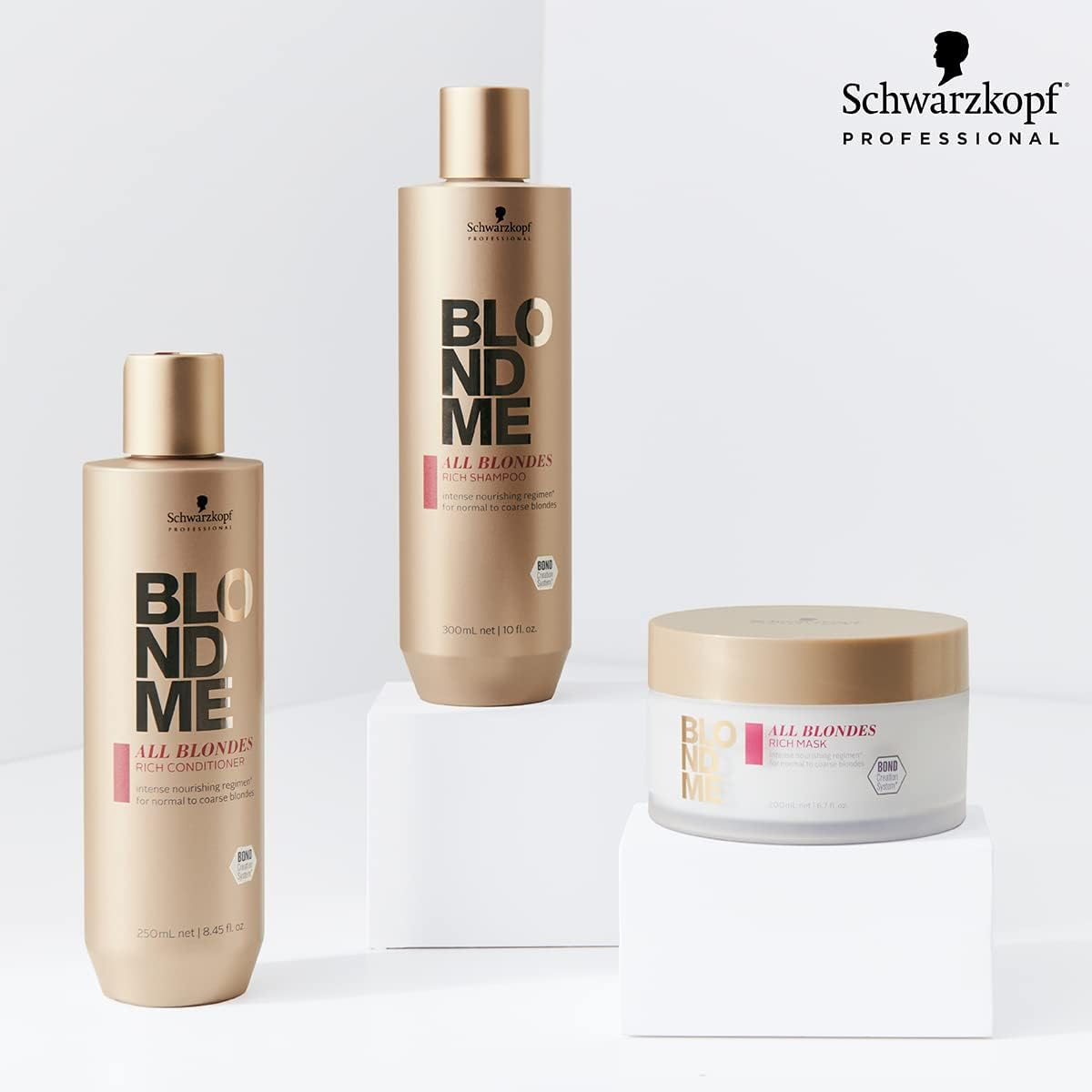 Schwarzkopf Blondme All Blondes Rich Mask 500 Ml image number 2