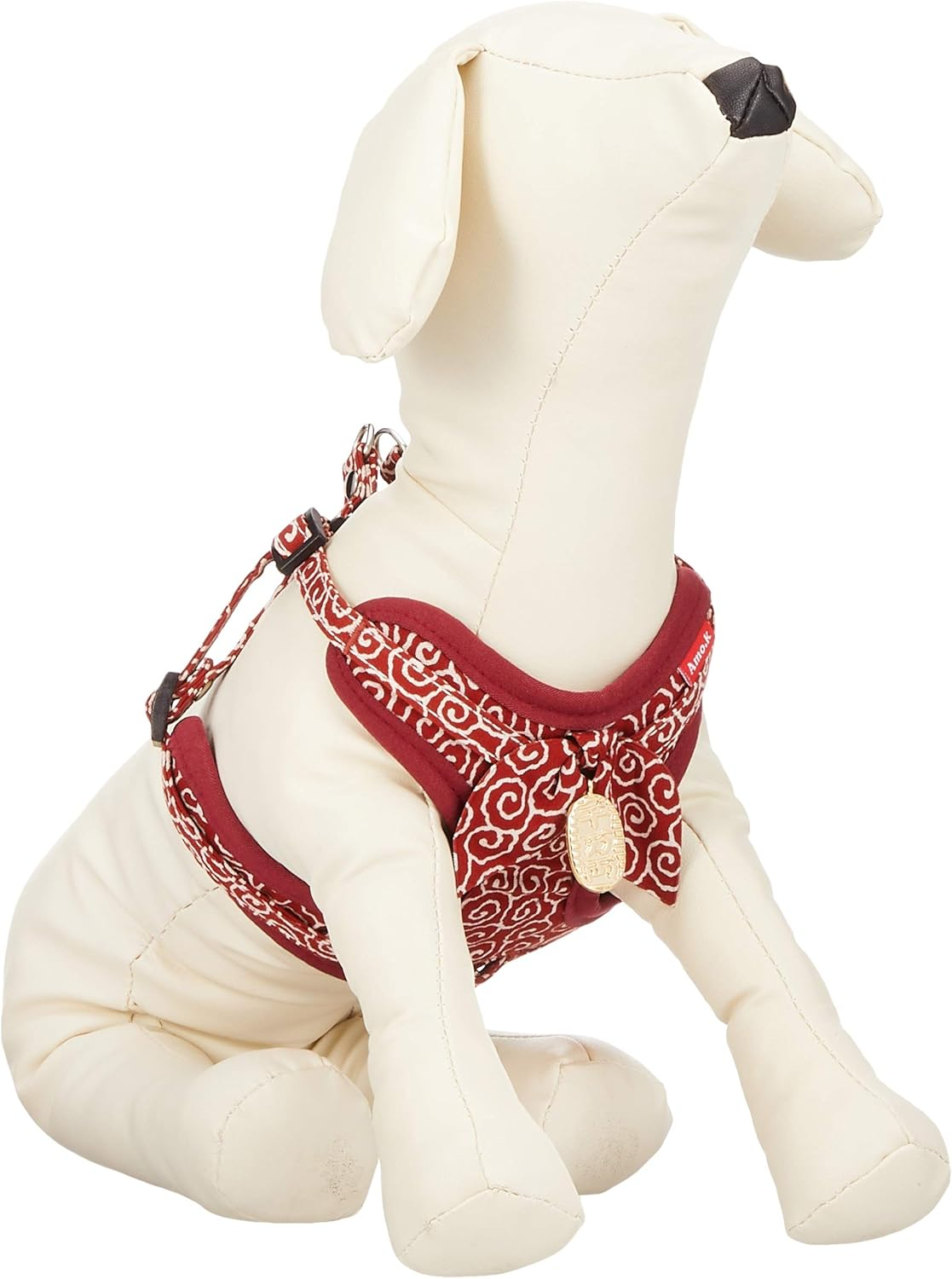 Dog Amo.K 950032-1 Harness Arabesque Oban 1 Red