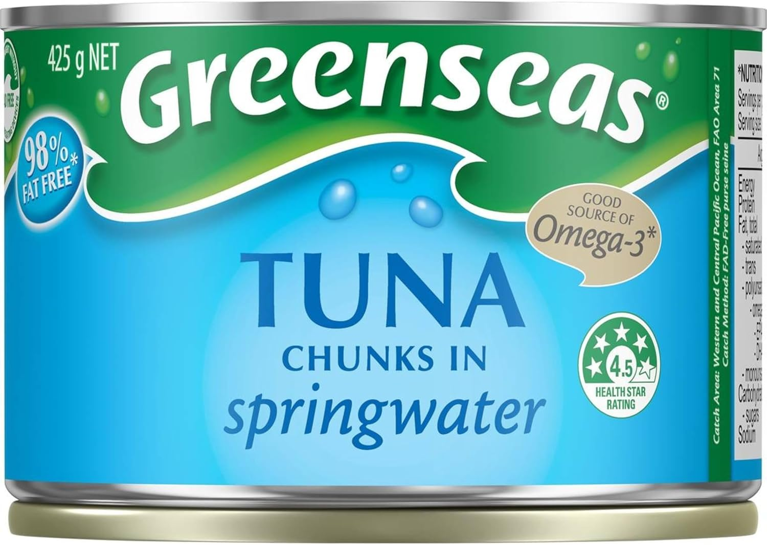 Greenseas Tuna in Springwater, 425G (PX01233/G) image number 5